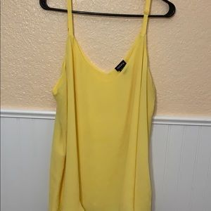 Pretty yellow cami/tank